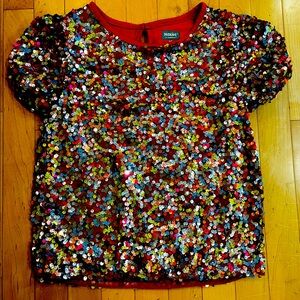Sequined Top for Girls